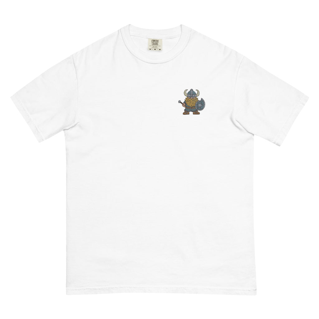 Viking Gnome Embroidered T-Shirt